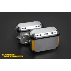 Thùng Hông Nhôm GEM Speed 36L - Silver (chính hãng)